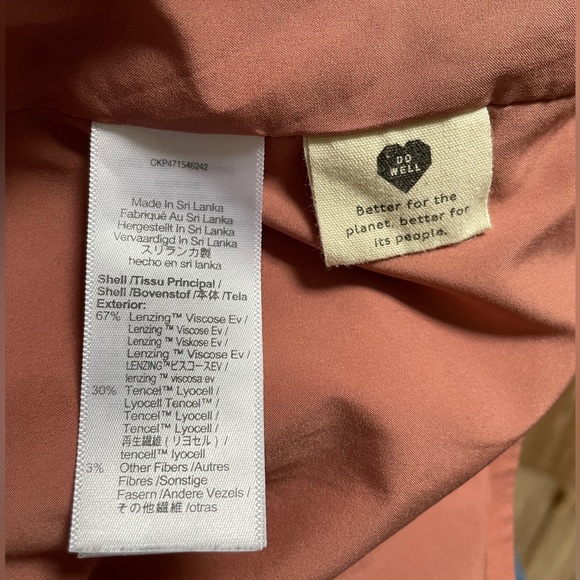 Madewell Larsen Oversized Blazer Jacket, Rose Colored. Woman’s Size 2X - Picture 12 of 12